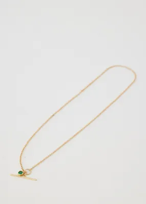 Toggle Gem Necklace